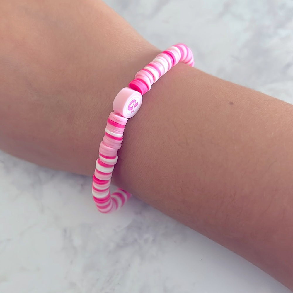 CLAY BEAD CANCER BRACELET!